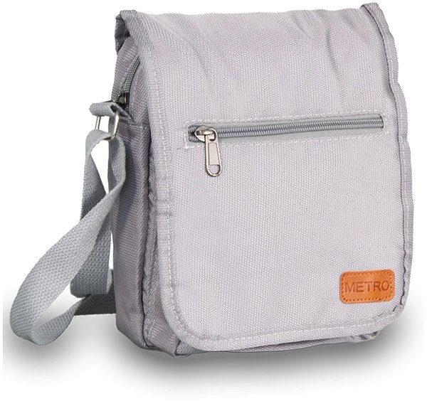 METRO LL256 shoulder bag, grey .