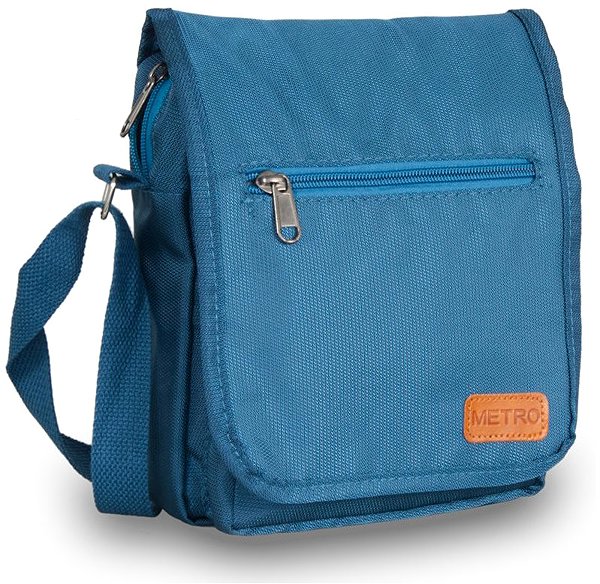METRO LL256 shoulder bag, dark blue .