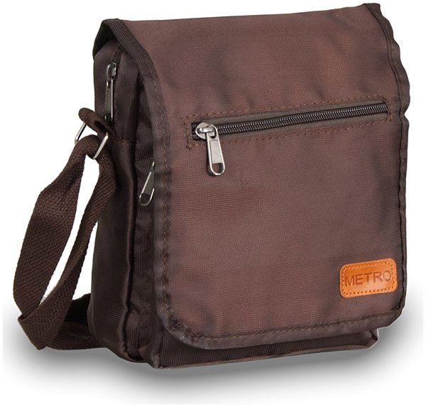METRO LL256 shoulder bag, brown .