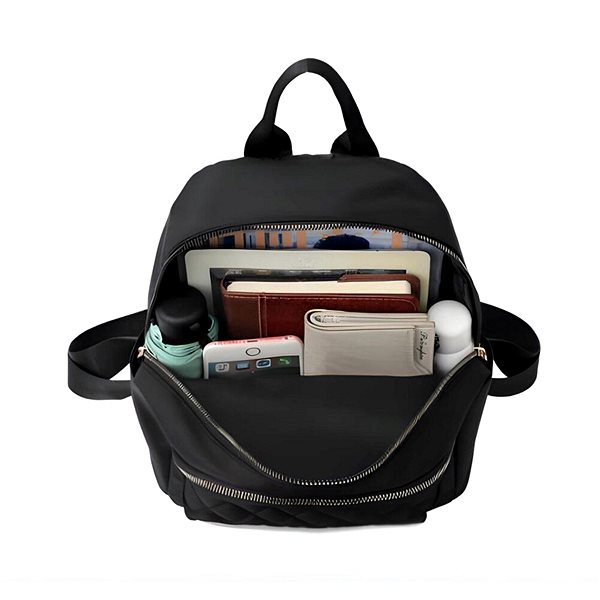 Backpack MG RALPH02 women's backpack, black .