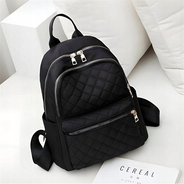 Backpack MG RALPH02 women's backpack, black .