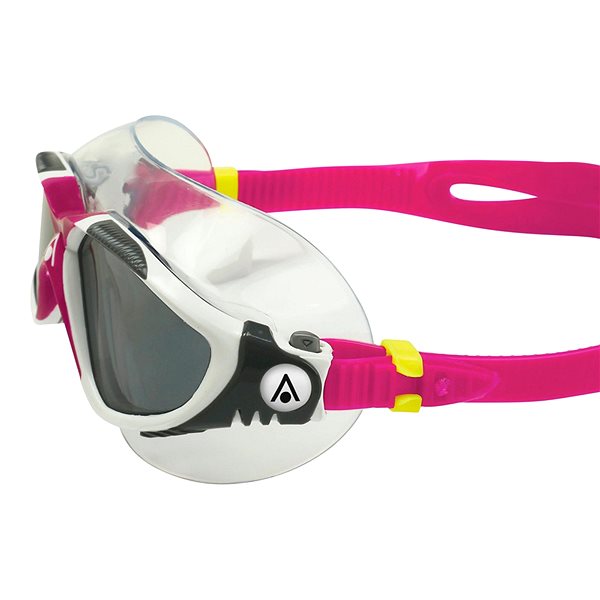 Plavecké brýle Aqua Sphere VISTA tmavá skla, bíla/růžový silikon ...
