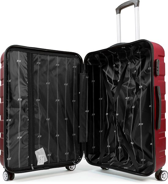 Aga Travel suitcase set MR4650 Red .