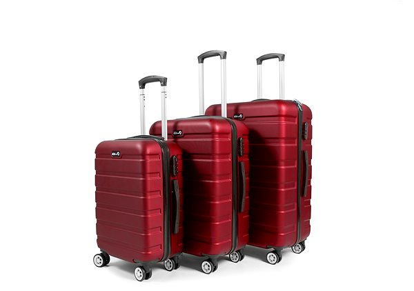 Aga Travel suitcase set MR4650 Red .