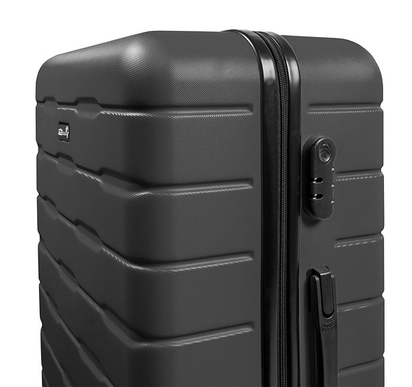 Sada kufrov Aga Travel Súprava cestovných kufrov MR4658 Tmavo sivá ...