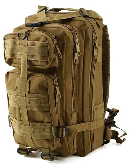 Športový batoh AFF 2486 Vojenský batoh 28 l, khaki ...