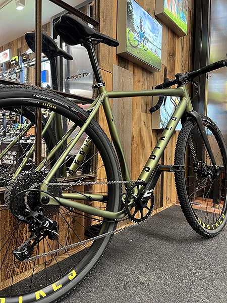 Gravel bike NS BIKES RAG+ 1 - XL GREEN / BLACK .