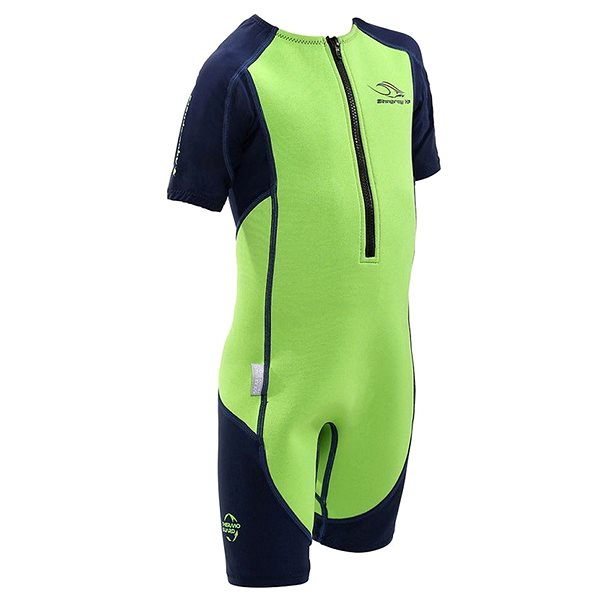 Neoprene suit Aqua Sphere Stingray HP2, green, size 10 years .