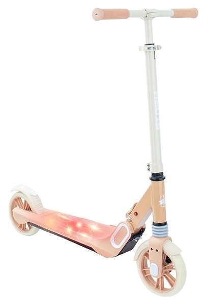 Folding scooter Story Light Deluxe LED, brown .