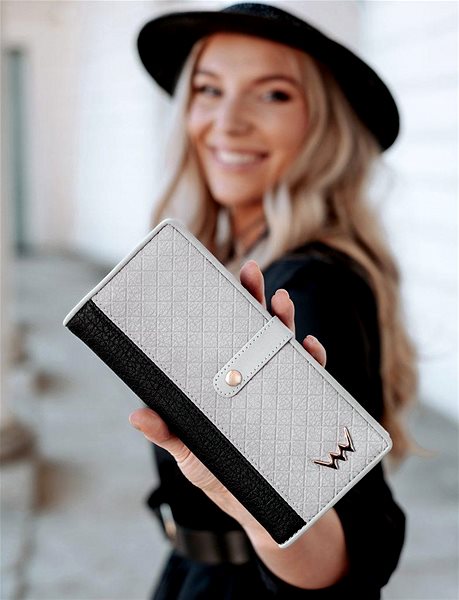 VUCH Enie B-Grey Wallet.
