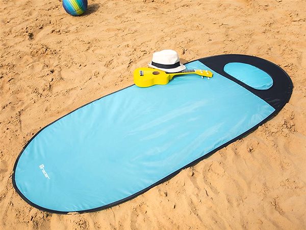 Karimatka Tracer Plážová podložka  BLUE instantná 180 × 80 cm ...