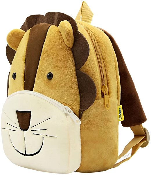 Backpack Excellent Suede Backpack Brown Lion .