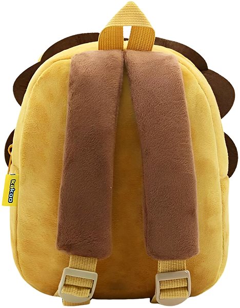 Backpack Excellent Suede Backpack Brown Lion .