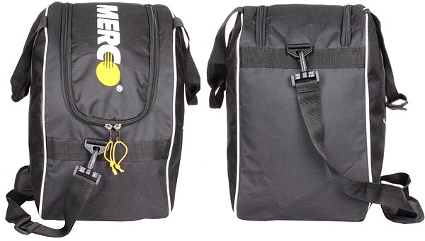 Sportovní taška Merco Boot Bag taška na lyžáky černá ...