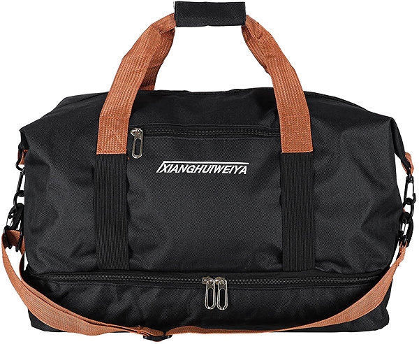 Sports bag KIK KX2992 Travel, sports bag 58 × 34 cm, black .