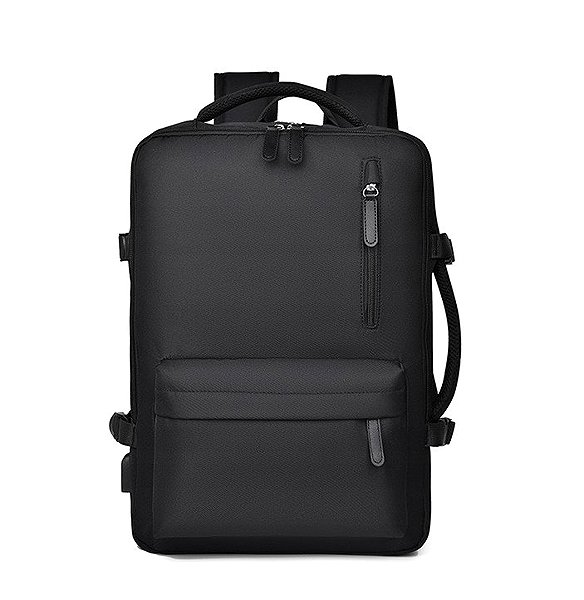 Backpack eCa PL177 Travel backpack 27 l, USB, black .