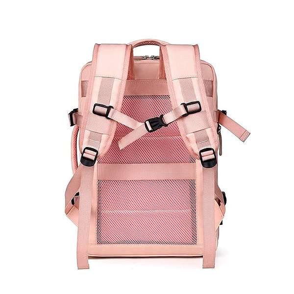 Backpack eCa PL178 Travel backpack 27 l, USB, pink .