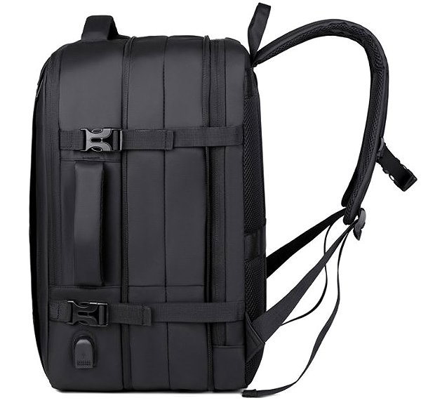Backpack eCa PL182 Travel backpack 25 l, USB, black .