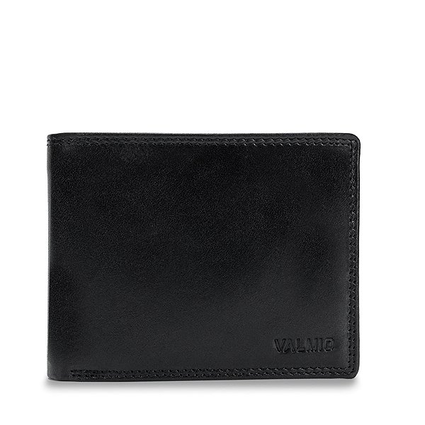 Wallet Valmio Men's wallet Classic Black .