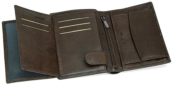 Wallet Valmio Men's leather wallet 2407 .