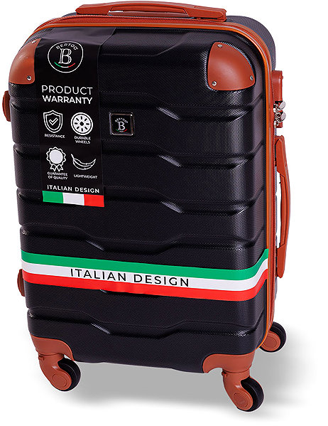 Travel case BERTOO Firenze cabin case for Ryanair 31 l, black .