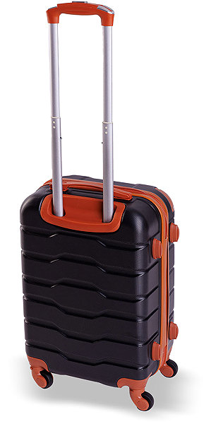 Travel case BERTOO Firenze cabin case for Ryanair 31 l, black .