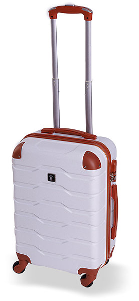 Travel case BERTOO Firenze cabin case for Ryanair 31 l, white .