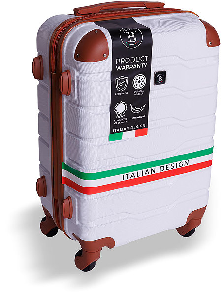 Travel case BERTOO Firenze cabin case for Ryanair 31 l, white .