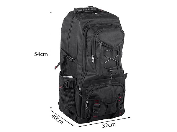 Backpack Verk 14609 Hiking backpack 35 l, black .