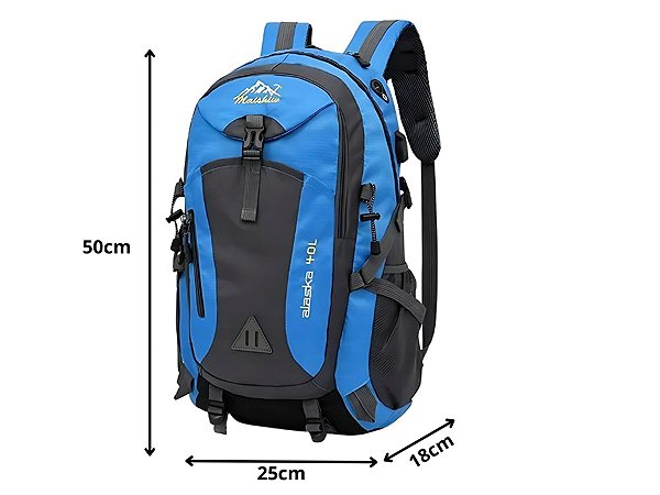 Backpack Verk 14610 Hiking backpack 40 l, blue .