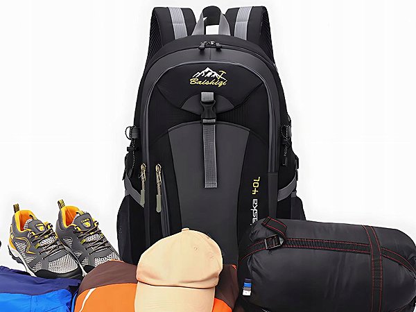 Backpack Verk 14610 Hiking backpack 40 l, black .