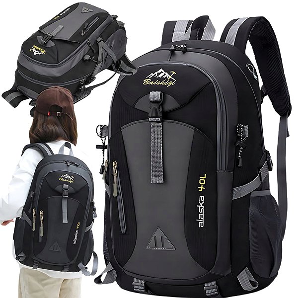Backpack Verk 14610 Hiking backpack 40 l, black .