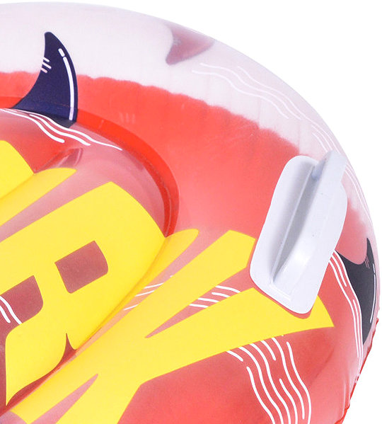 SunClub Swimming Board 35017 Inflatable swimming board for children 95 × 43 cm, red.