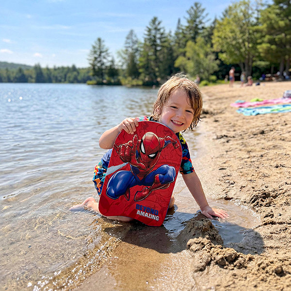 Swimming board Grey Spider-Man swimming board.