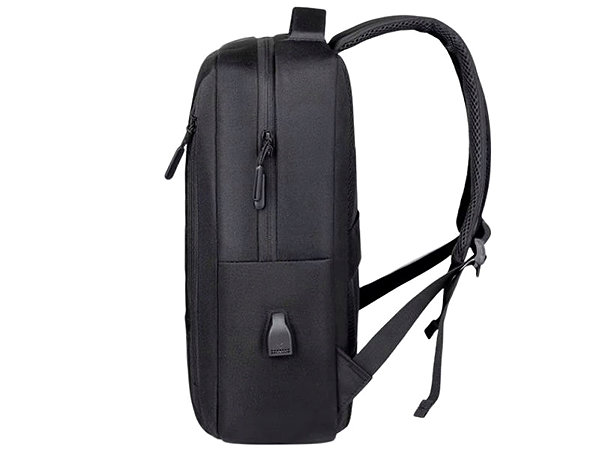 Laptop Backpack Verk 14690 Business laptop backpack with USB port, black ...