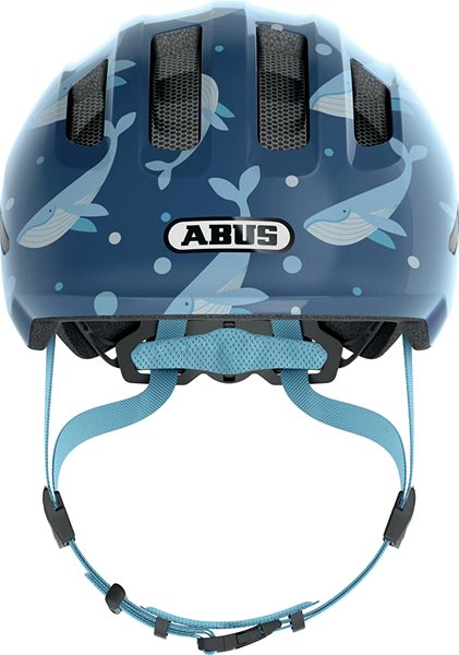Kerékpáros sisak ABUS Smiley 3.0 blue whale S ...