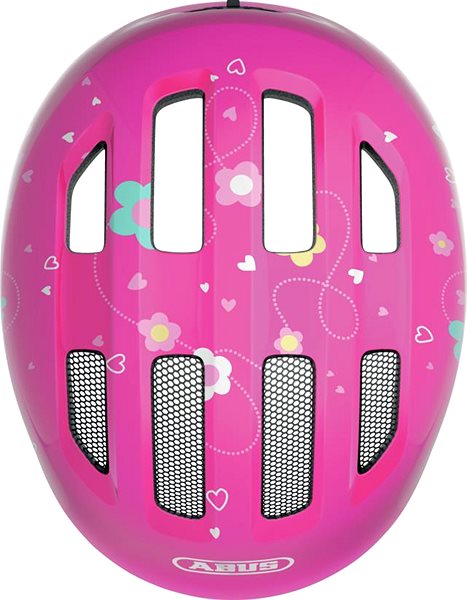Helma na kolo ABUS Smiley 3.0 pink butterfly S ...