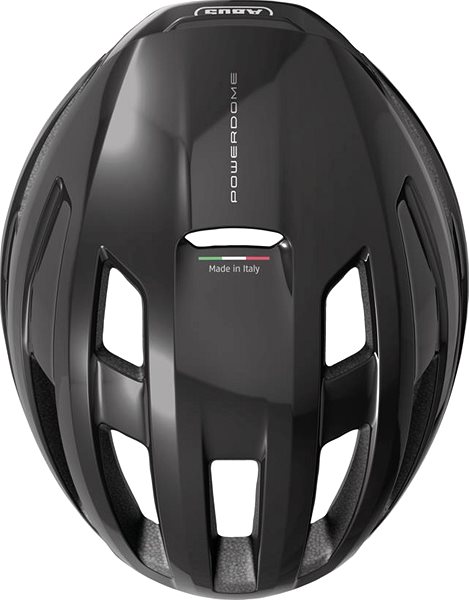 Kerékpáros sisak ABUS PowerDome shiny black M ...