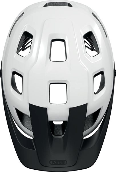Kerékpáros sisak ABUS MoTrip Shiny White L ...