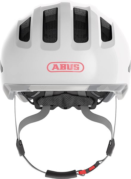 Prilba na bicykel ABUS Smiley 3.0 ACE LED shiny white M ...