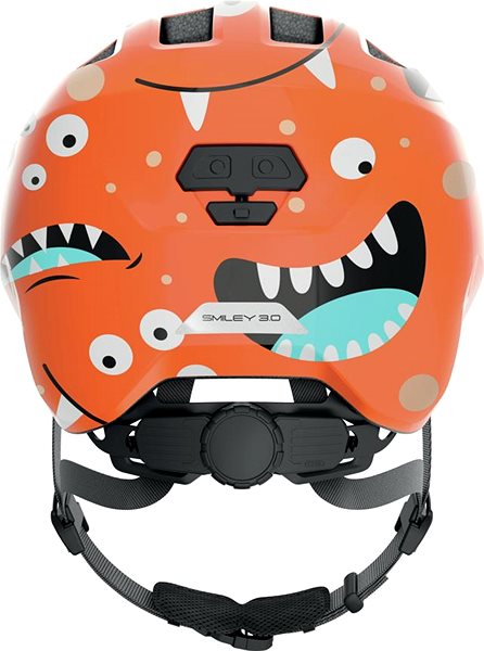 Kerékpáros sisak ABUS Smiley 3.0 Orange Monster S ...