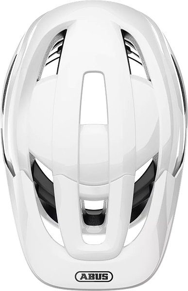Kerékpáros sisak Abus Cliffhanger alpine white L ...