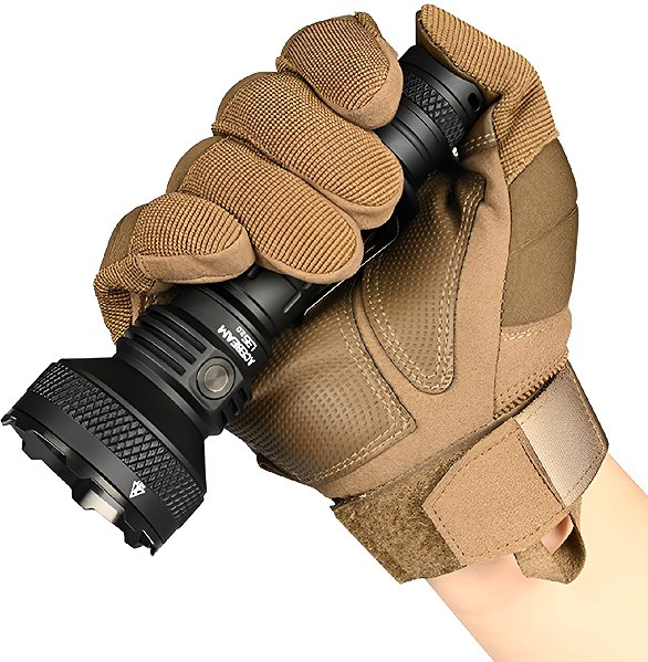 Flashlight AceBeam Tactical LED Flashlight L35 2.0, 5000 lm, black ...