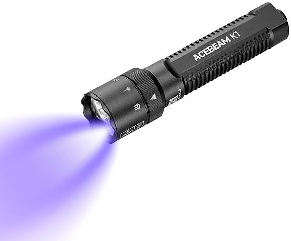 Flashlight AceBeam K1 EDC Flashlight with Three Light Sources ...