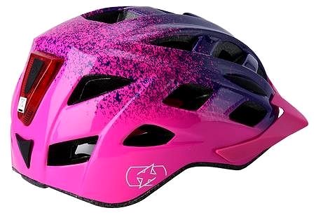 Kerékpáros sisak OXFORD PEGASUS JUNIOR Gyerek kerékpáros sisak (rózsaszín) Oldalnézet