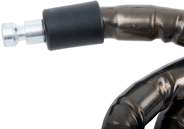 Motorcycle lock OXFORD lock BARRIER, (smoke, reinforced, length 1,4 m) .