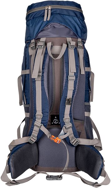 Turistický batoh Acra Adventure modrý 75 l ...