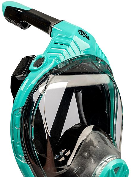 Snorkel maszk Acra AEONE Premium, L/XL, türkizkék ...