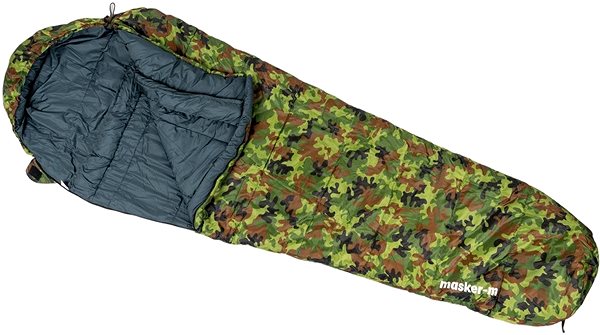 Sleeping bag Acra Masker-M camouflage - mummy .