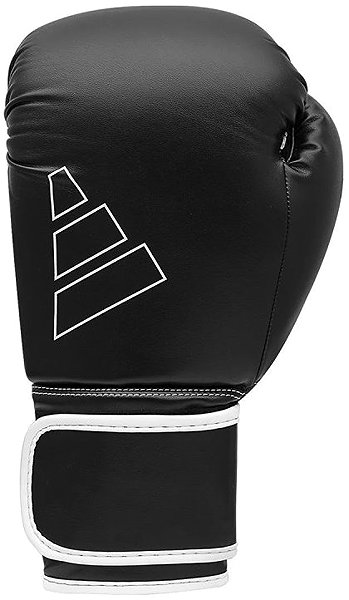 Boxing Gloves Adidas Boxing Gloves Hybrid 80 - Black / White - 10 oz .